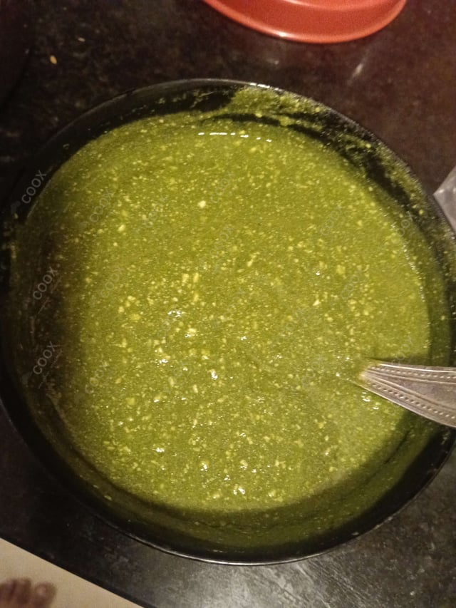 Delicious Green Chutney prepared by COOX