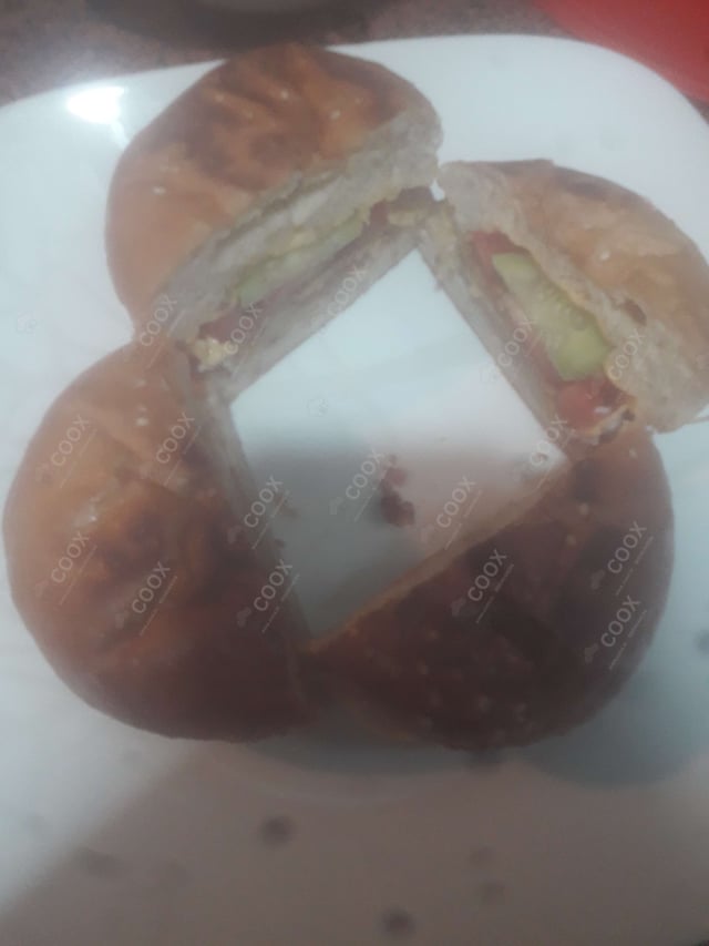 Tasty Mini Veg Burgers cooked by COOX chefs cooks during occasions parties events at home