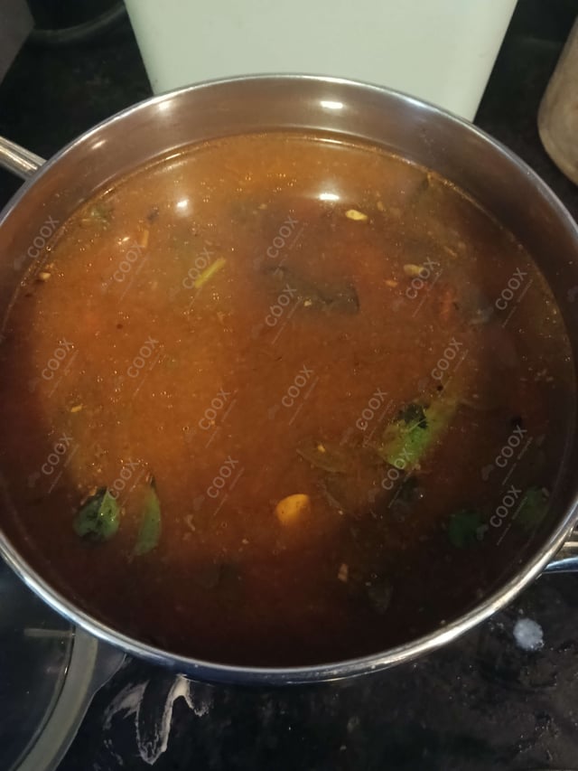 Tasty Rasam cooked by COOX chefs cooks during occasions parties events at home