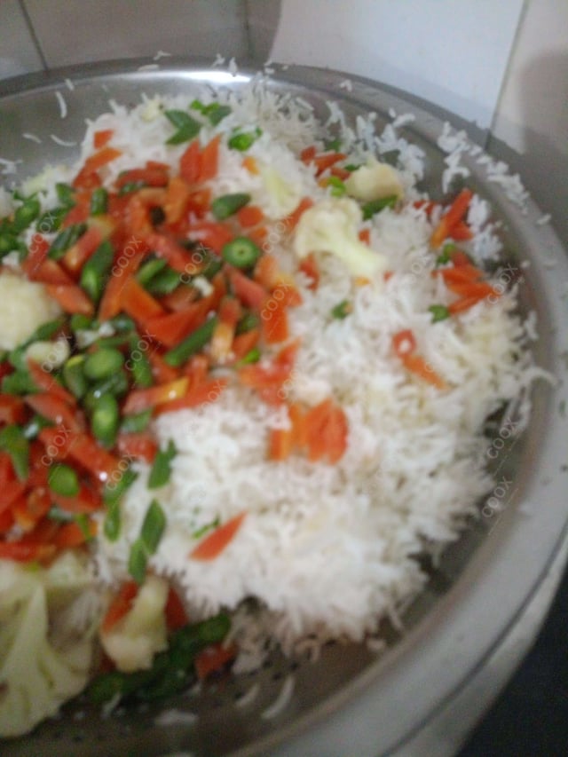 Delicious Veg Pulao prepared by COOX