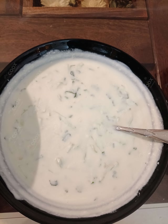 Delicious Cucumber Raita prepared by COOX