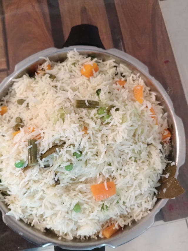 Delicious Veg Pulao prepared by COOX