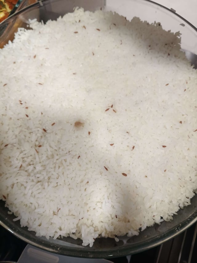 Delicious Jeera Rice prepared by COOX
