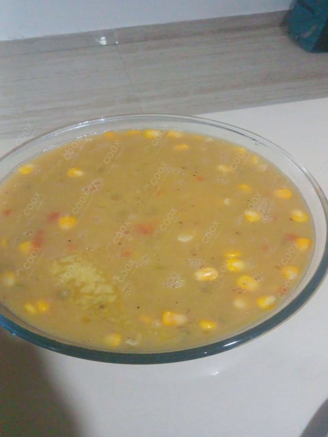 Delicious Sweet Corn Soup prepared by COOX
