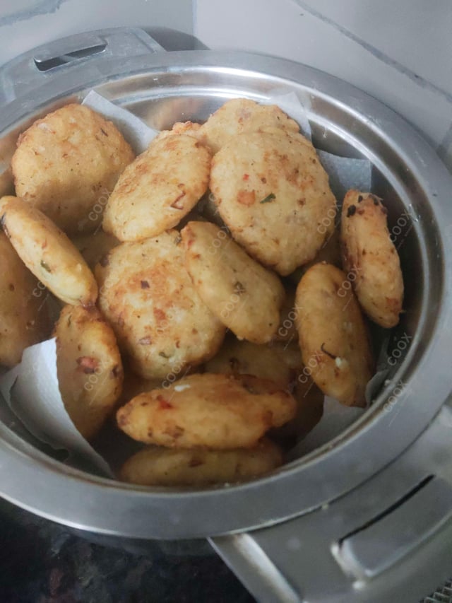 Tasty Ragda Pattice cooked by COOX chefs cooks during occasions parties events at home