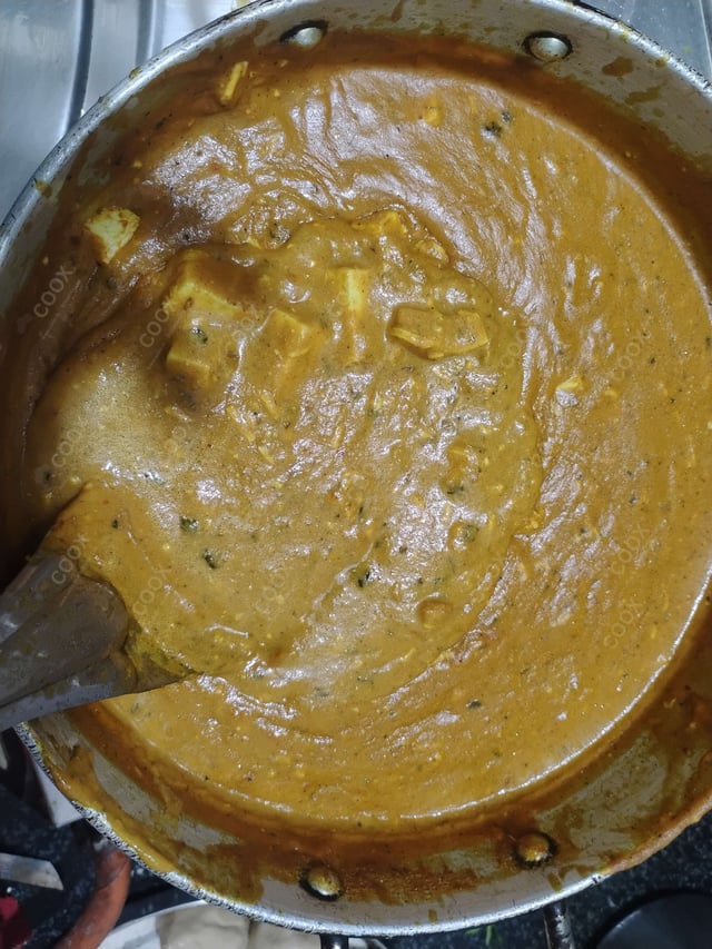 Delicious Paneer Lababdar prepared by COOX