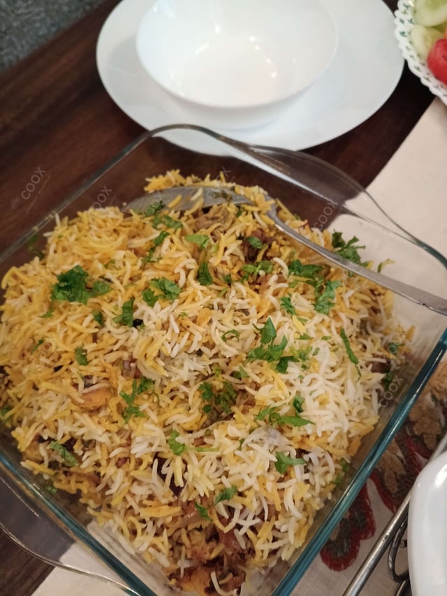 Delicious Chicken Biryani prepared by COOX