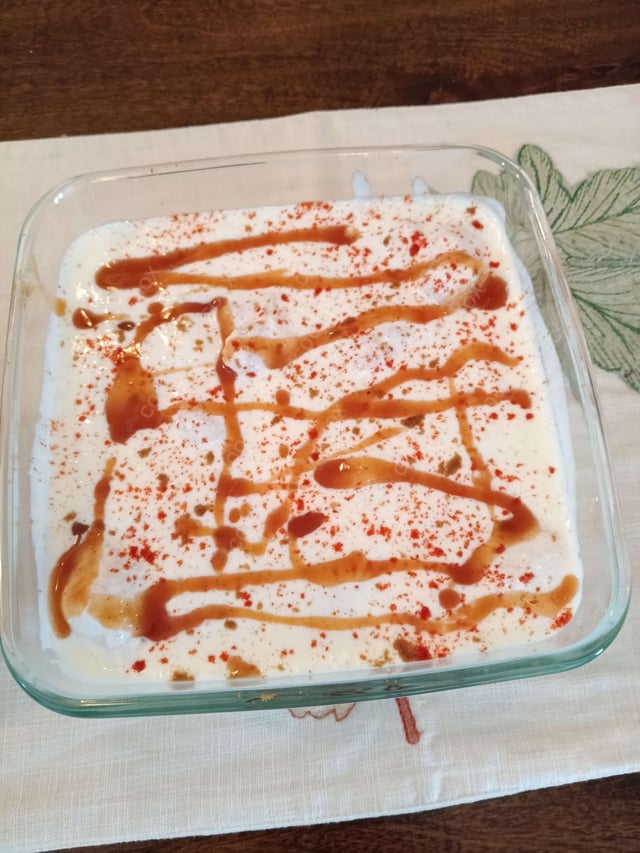 Delicious Dahi Bhalla prepared by COOX