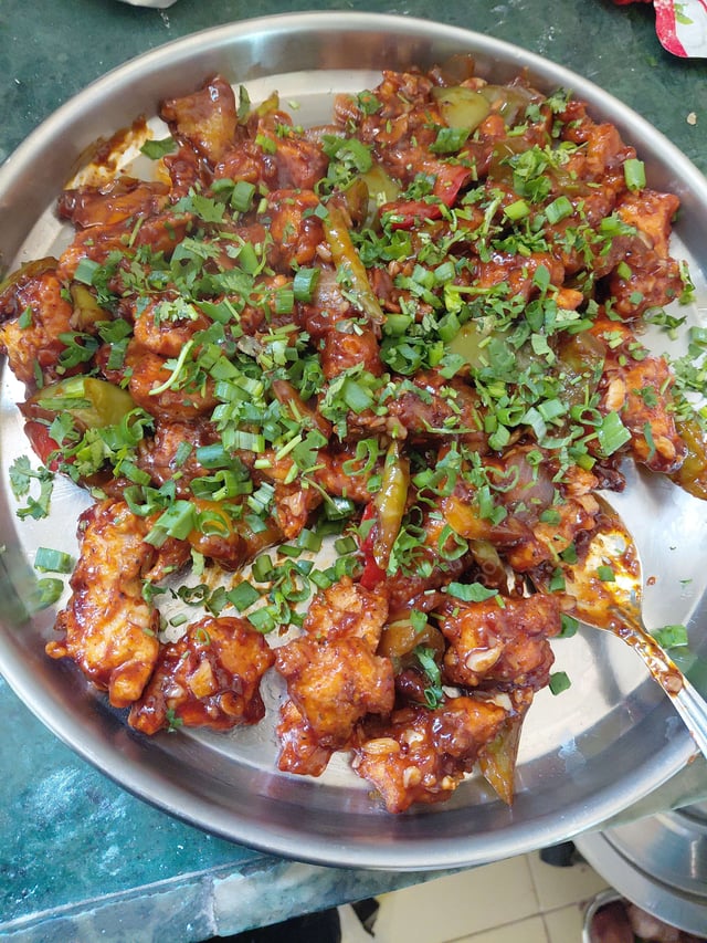 Delicious Chilli Chicken prepared by COOX
