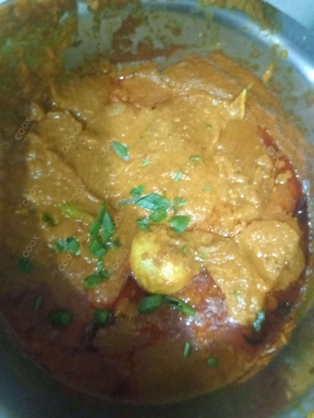 Delicious Egg Curry prepared by COOX