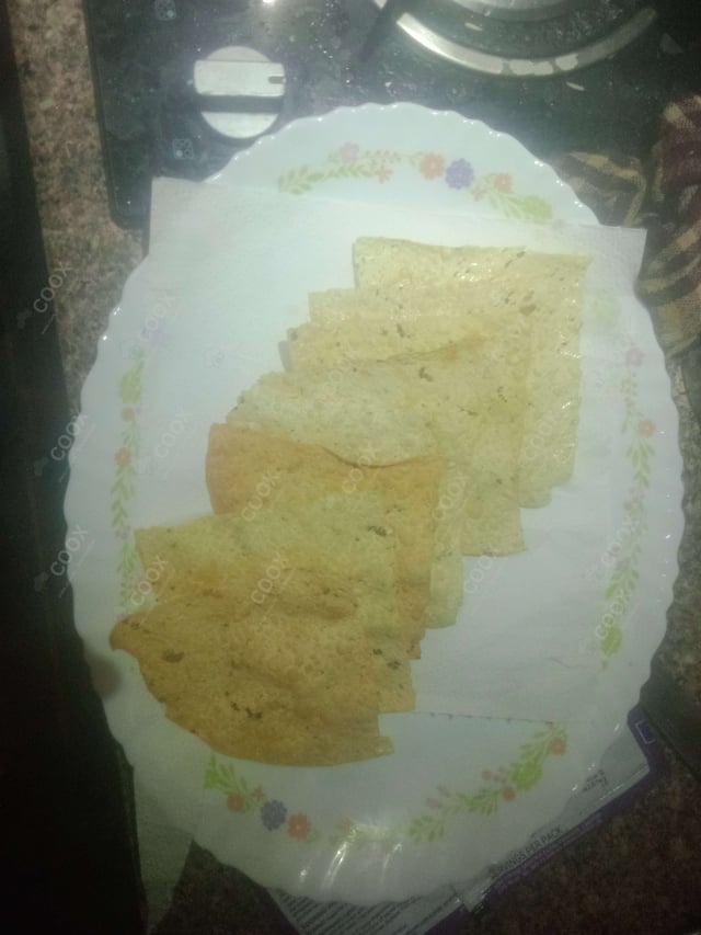 Delicious Salad, Papad prepared by COOX