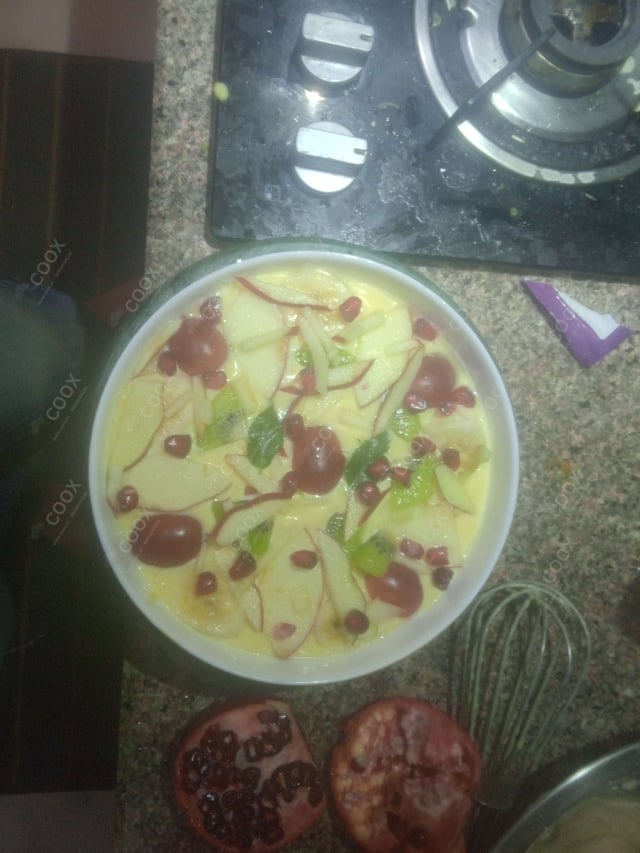 Delicious Fruit Custard prepared by COOX