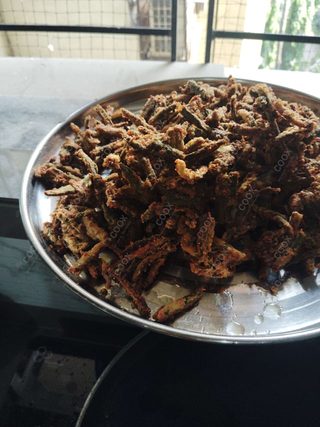 Delicious Kurkuri Bhindi prepared by COOX