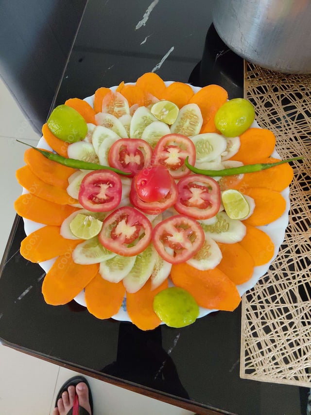 Delicious Garden Fresh Salad prepared by COOX