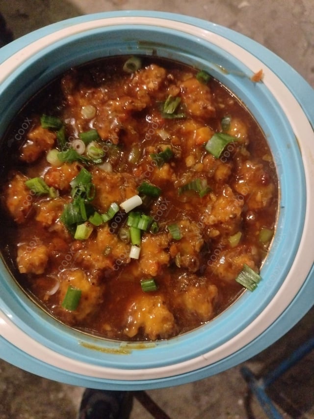 Delicious Veg Manchurian (Gravy) prepared by COOX