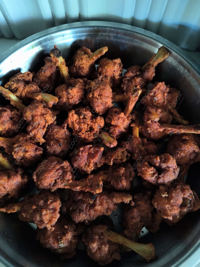 Delicious Chicken Lollipop prepared by COOX