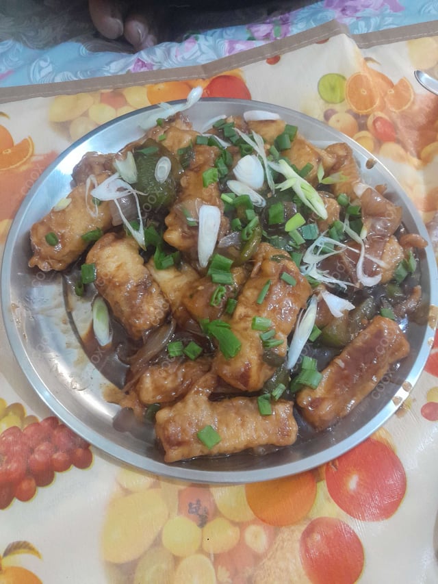 Delicious Chilli Paneer (Dry) prepared by COOX