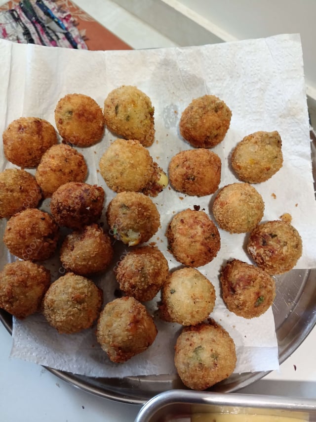 Delicious Fried Cheese Balls prepared by COOX