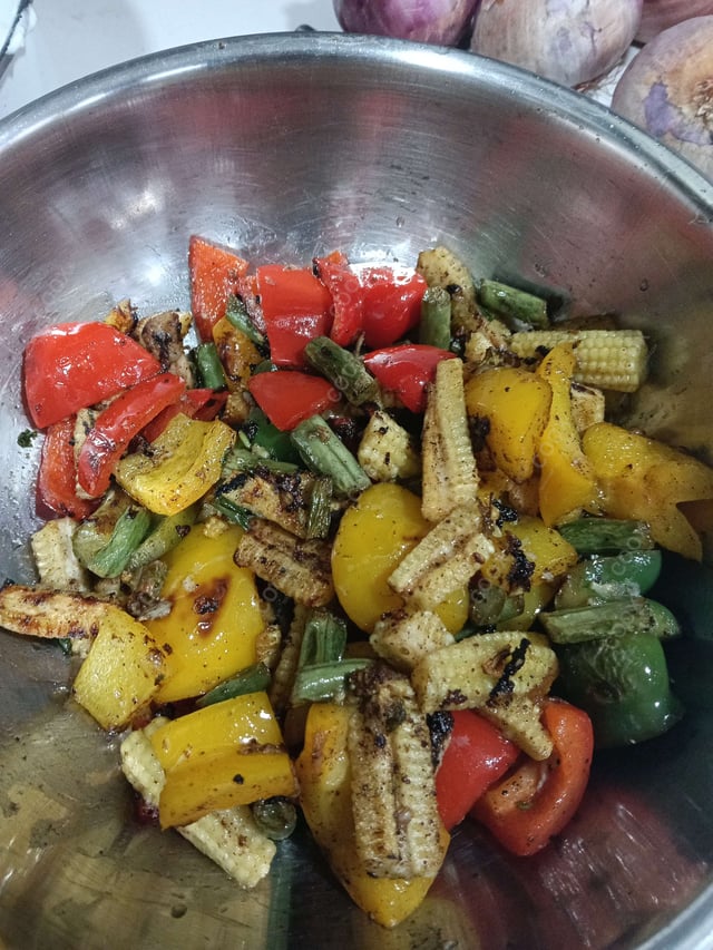 Delicious Grilled Vegetables prepared by COOX