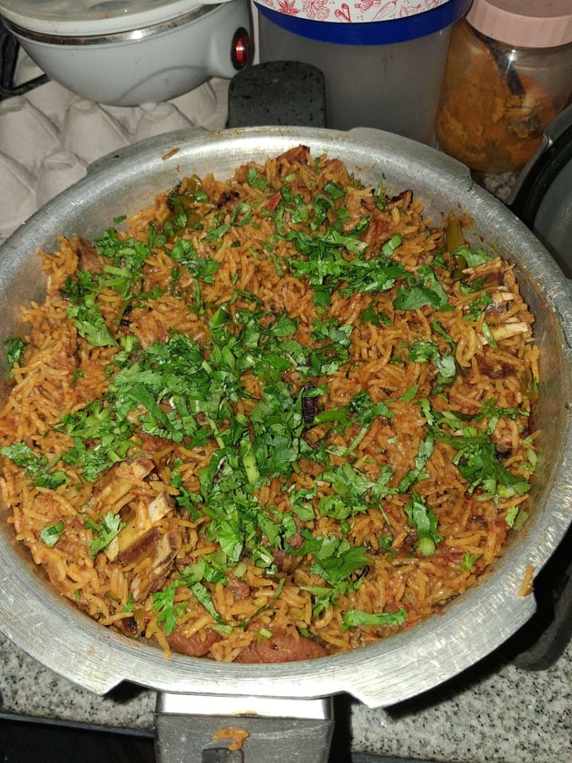 Delicious Mutton Biryani prepared by COOX