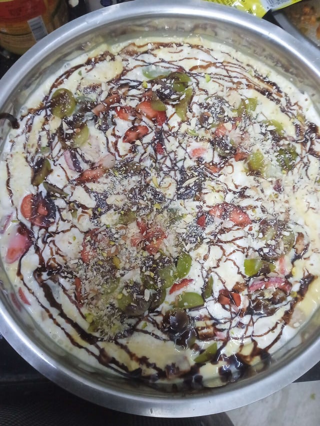 Delicious Ice Cream Pudding prepared by COOX