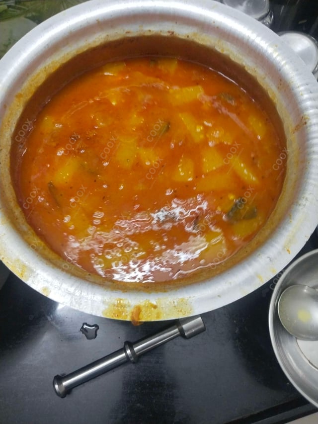 Delicious Sambhar prepared by COOX