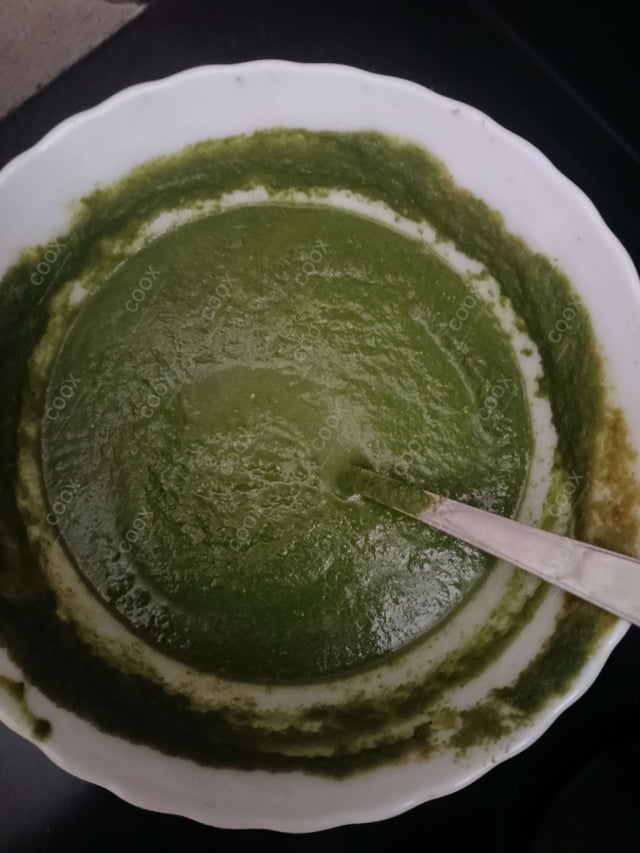Delicious Green Chutney prepared by COOX