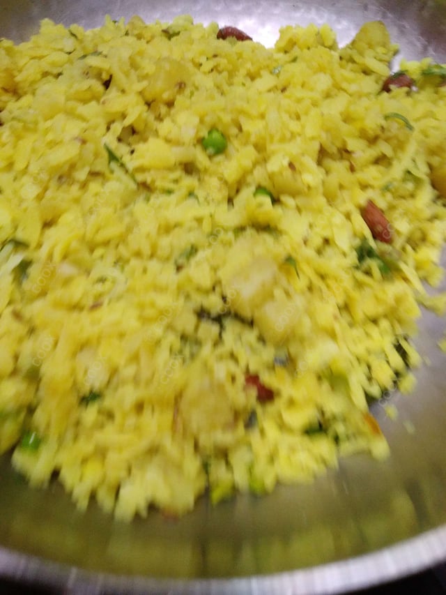 Delicious Poha prepared by COOX