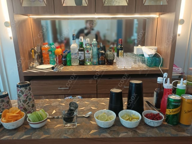 Tasty Orange Caprioska cooked by COOX chefs cooks during occasions parties events at home