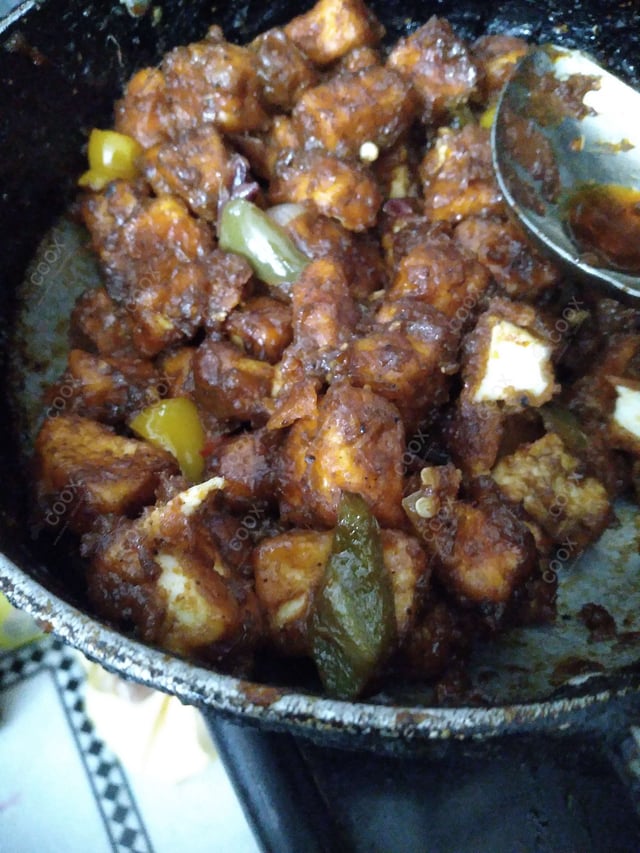 Delicious Chilli Paneer (Gravy) prepared by COOX