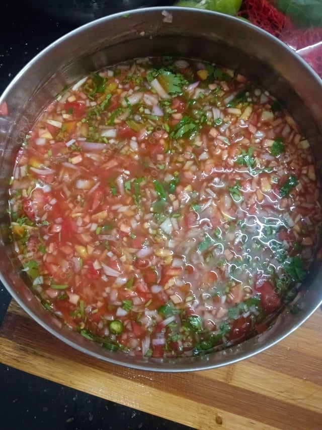Tasty Salsa Dip cooked by COOX chefs cooks during occasions parties events at home