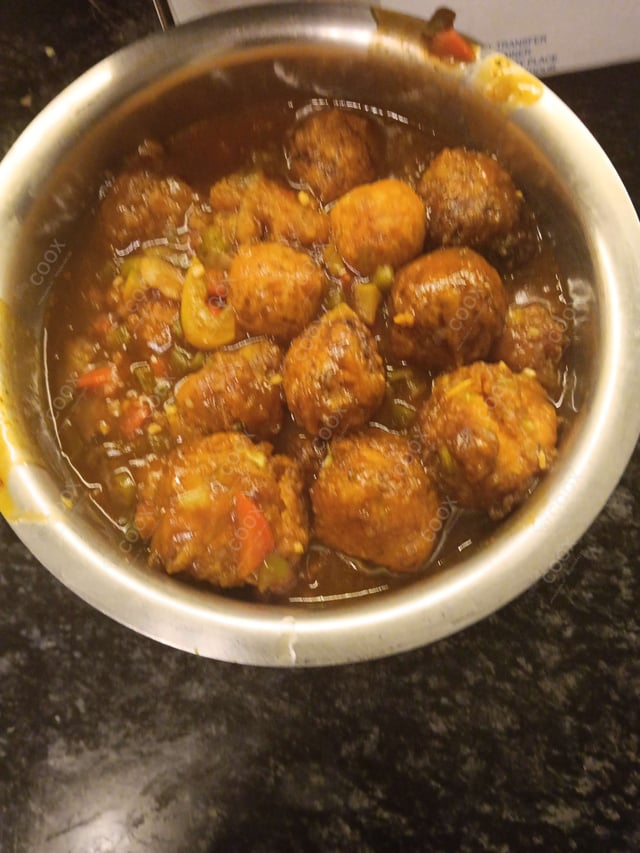 Delicious Veg Manchurian (Gravy) prepared by COOX