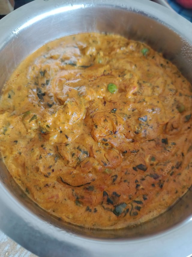 Delicious Methi Matar Malai prepared by COOX