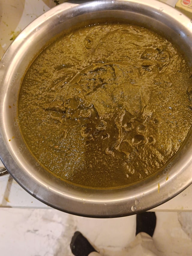 Delicious Sarso Ka Saag prepared by COOX