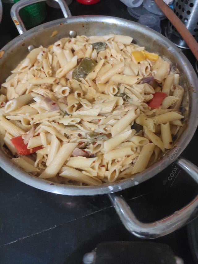 Delicious Pasta in Pink Sauce prepared by COOX