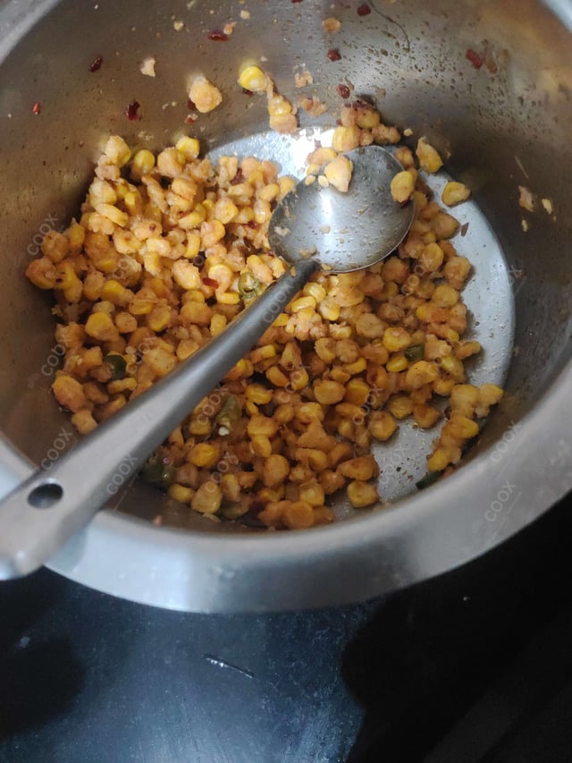 Delicious Crispy Fried Corn prepared by COOX