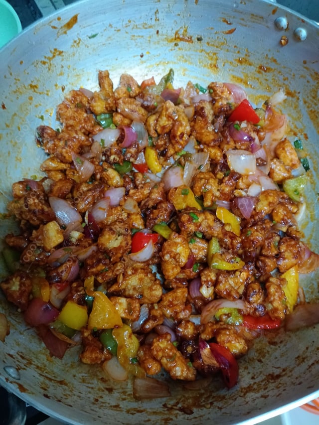 Delicious Crispy Chilli Baby Corn prepared by COOX