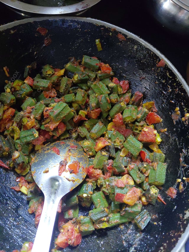 Delicious Bhindi prepared by COOX