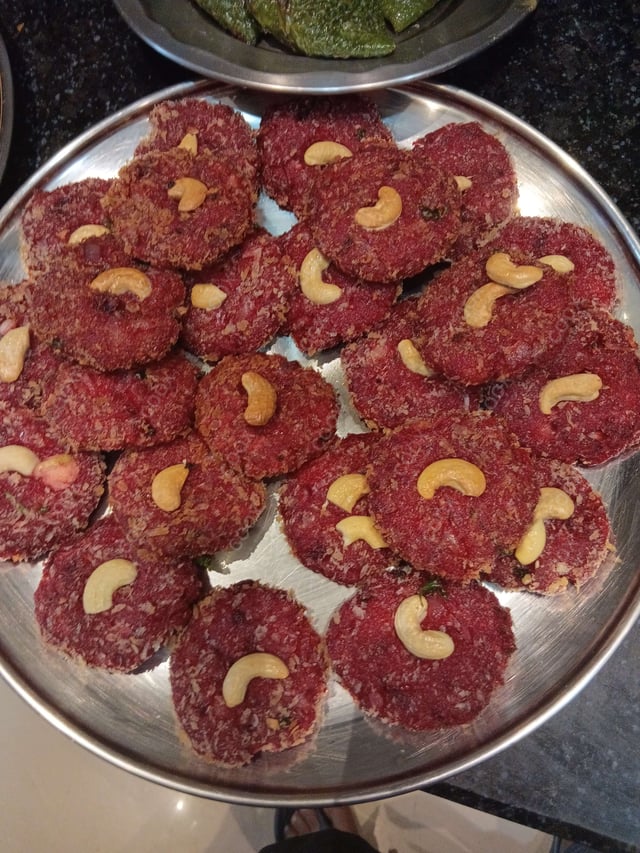 Tasty Beetroot Kebab cooked by COOX chefs cooks during occasions parties events at home