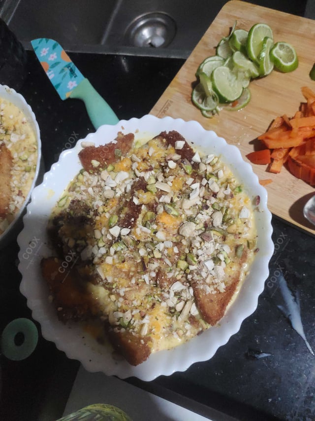 Delicious Shahi Tukda prepared by COOX