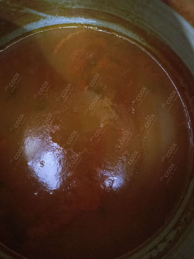 Delicious Tomato Basil Soup prepared by COOX