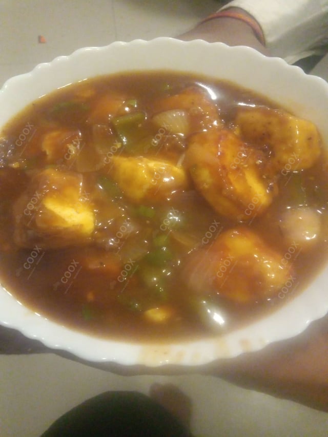 Delicious Chilli Paneer (Gravy) prepared by COOX