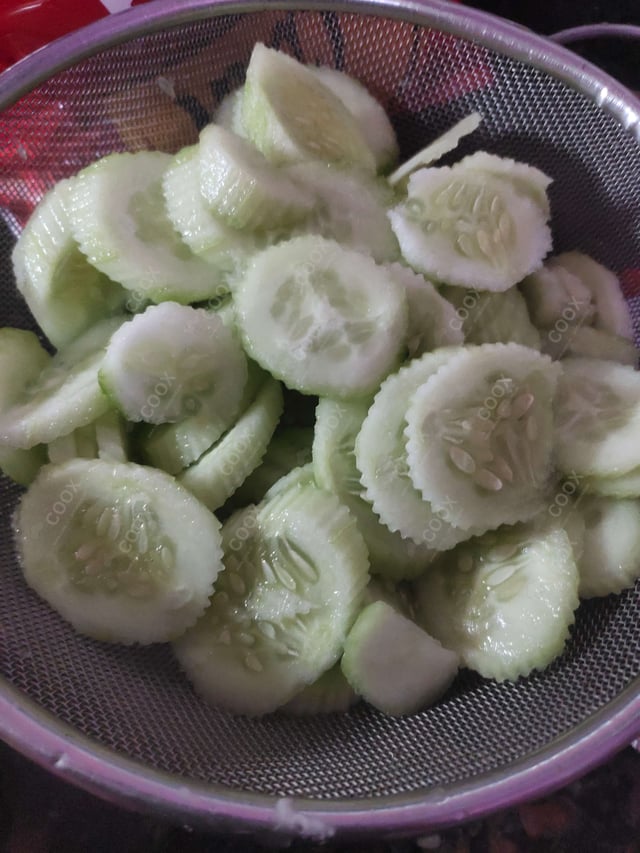 Delicious Salad, Papad prepared by COOX