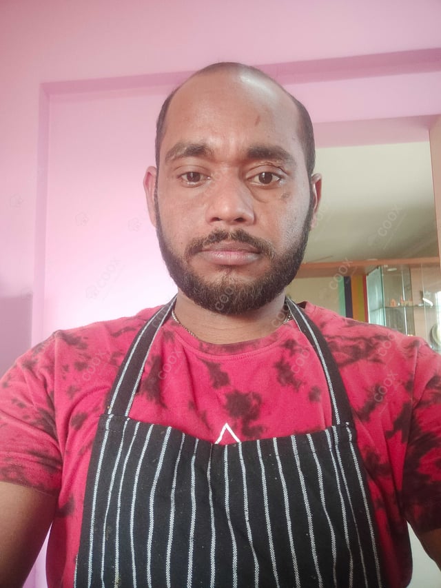 Chef from COOX at bookings. Professional cooks chefs at home