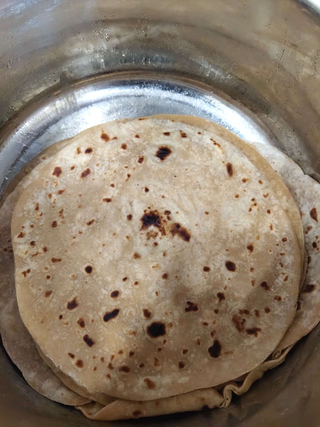 Delicious Tawa Rotis prepared by COOX