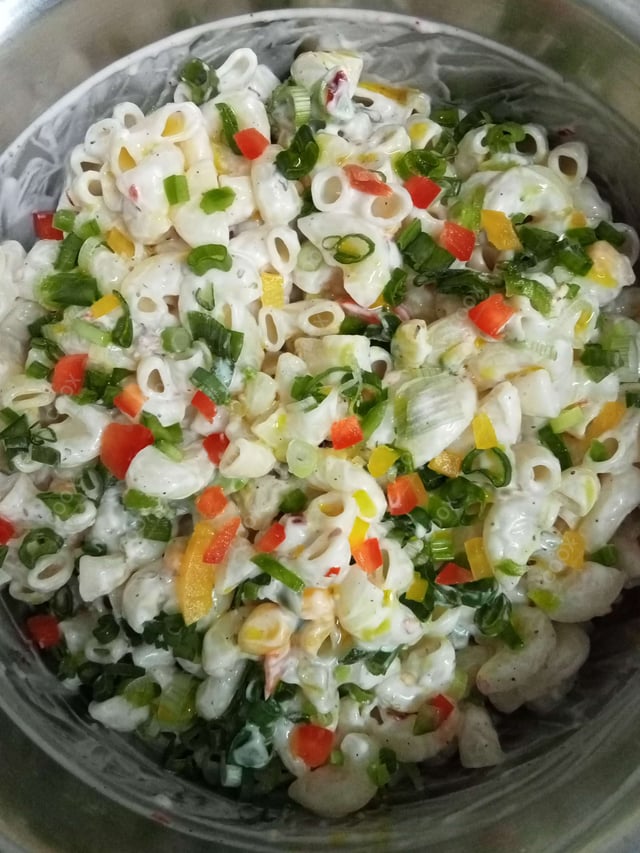 Tasty Macaroni Salad cooked by COOX chefs cooks during occasions parties events at home
