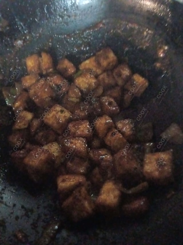Delicious Chilli Paneer (Gravy) prepared by COOX