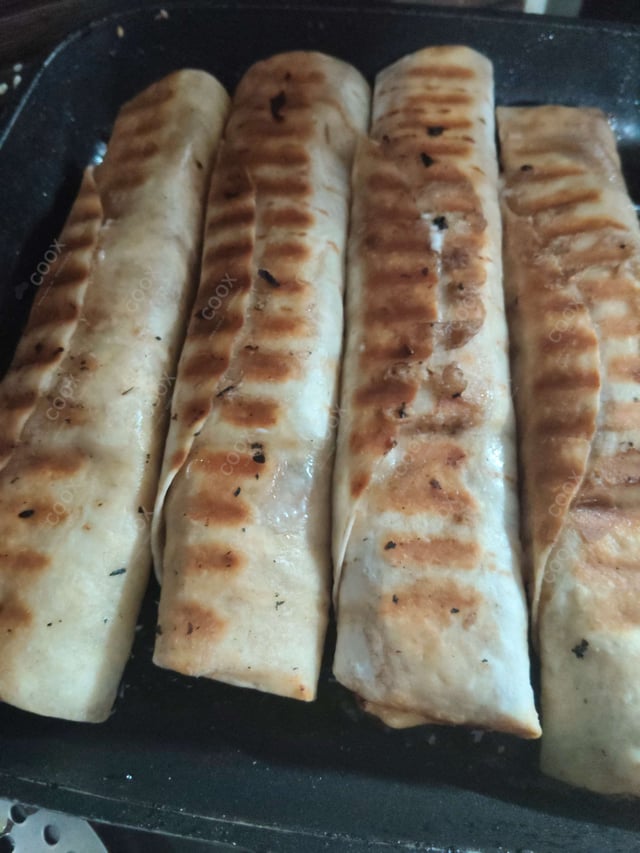 Delicious Paneer Shawarma prepared by COOX