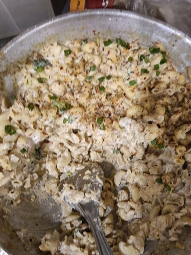 Delicious Pasta in White Sauce prepared by COOX