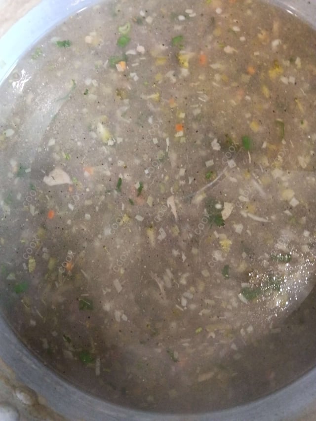 Delicious Lemon Coriander Soup prepared by COOX